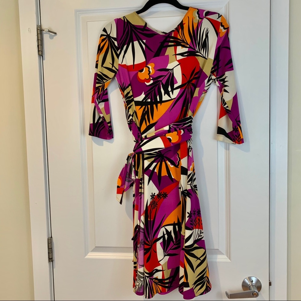 Wrap Style Dress - Picture 2 of 5